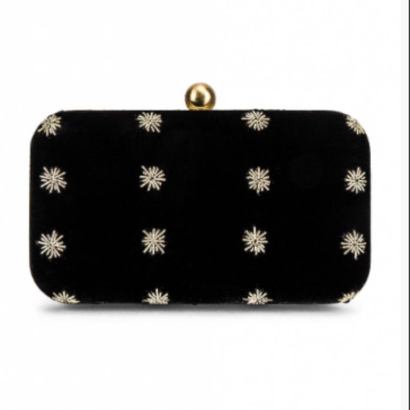 SOLD.     From St Xavier North Star Box Clutch-NWT - Picture 2 of 9